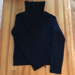 Vintage J Crew Black sweater turtle neck